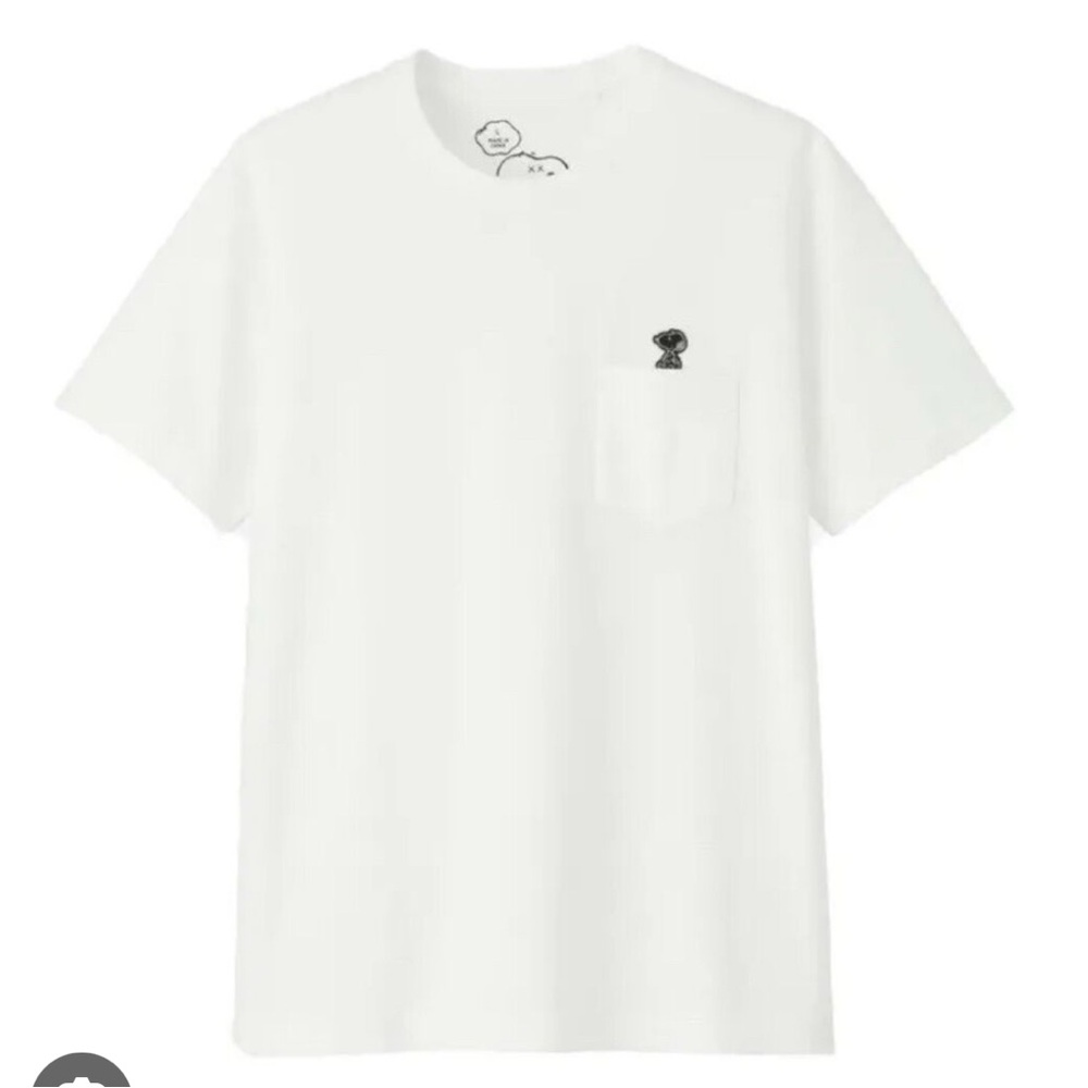KAWS x Uniqlo x Peanuts Snoopy Pocket Tee